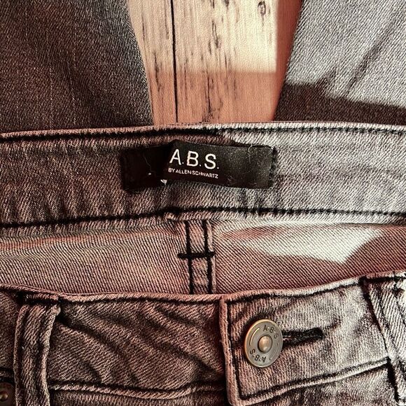 Abs By Allen Schwartz Womens Skinny Jeans Stretch Denim Mid Rise Slim Leg 27 - Picture 2 of 7